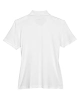 Core 365 78181P Ladies' Origin Performance Piqu Polo with Pocket #color_WHITE