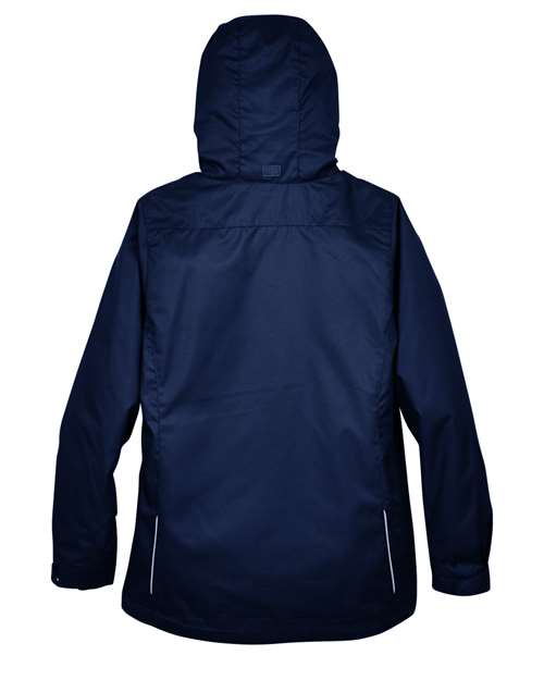 Core 365 78205 Ladies' Region 3-in-1 Jacket with Fleece Liner #color_CLASSIC NAVY