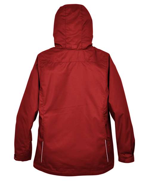 Core 365 78205 Ladies' Region 3-in-1 Jacket with Fleece Liner #color_CLASSIC RED