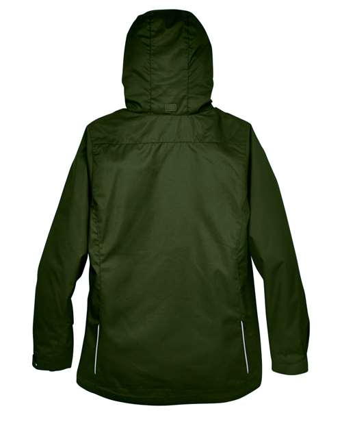 Core 365 78205 Ladies' Region 3-in-1 Jacket with Fleece Liner #color_FOREST
