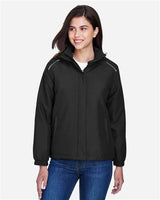 Core 365 78189 Ladies' Brisk Insulated Jacket #color_BLACK