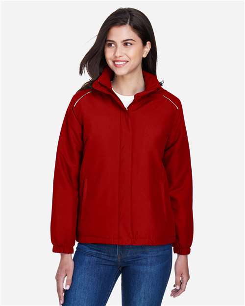 Core 365 78189 Ladies' Brisk Insulated Jacket #color_CLASSIC RED