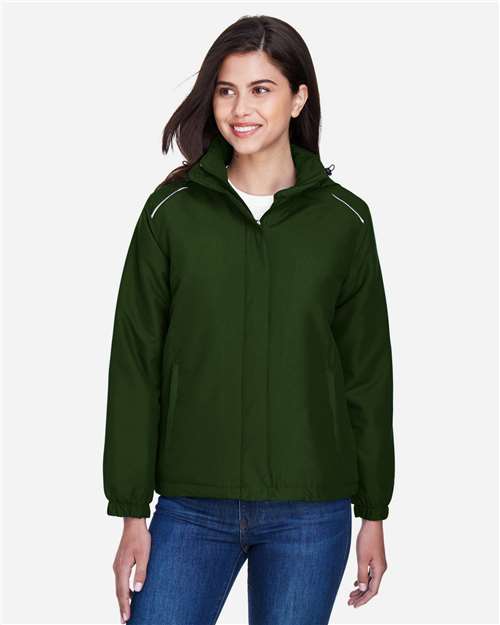 Core 365 78189 Ladies' Brisk Insulated Jacket #color_FOREST