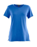 Devon & Jones DP182W Ladies' Perfect Fit Shell T-Shirt #color_FRENCH BLUE