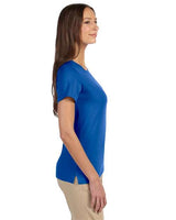 Devon & Jones DP182W Ladies' Perfect Fit Shell T-Shirt #color_FRENCH BLUE