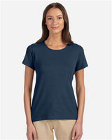 Devon & Jones DP182W Ladies' Perfect Fit Shell T-Shirt #color_NAVY