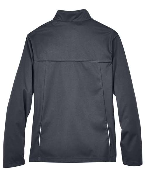 Core 365 CE708W Ladies' Techno Lite Three-Layer Knit Tech-Shell #color_CARBON
