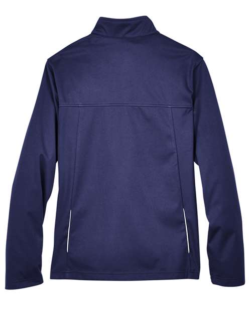 Core 365 CE708W Ladies' Techno Lite Three-Layer Knit Tech-Shell #color_CLASSIC NAVY