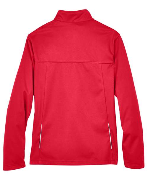 Core 365 CE708W Ladies' Techno Lite Three-Layer Knit Tech-Shell #color_CLASSIC RED