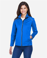 Core 365 CE708W Ladies' Techno Lite Three-Layer Knit Tech-Shell #color_TRUE ROYAL