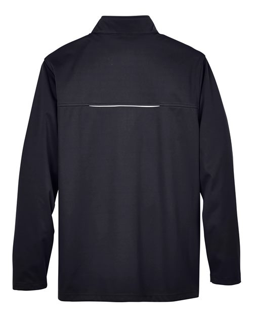 Core 365 CE708 Men's Techno Lite Three-Layer Knit Tech-Shell #color_BLACK