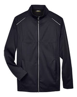 Core 365 CE708 Men's Techno Lite Three-Layer Knit Tech-Shell #color_BLACK