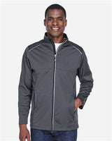 Core 365 CE708 Men's Techno Lite Three-Layer Knit Tech-Shell #color_CARBON