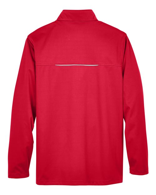 Core 365 CE708 Men's Techno Lite Three-Layer Knit Tech-Shell #color_CLASSIC RED