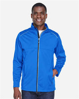 Core 365 CE708 Men's Techno Lite Three-Layer Knit Tech-Shell #color_TRUE ROYAL