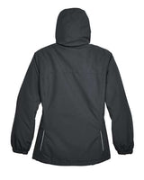 Core 365 78224 Ladies' Profile Fleece-Lined All-Season Jacket #color_CARBON