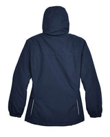 Core 365 78224 Ladies' Profile Fleece-Lined All-Season Jacket #color_CLASSIC NAVY