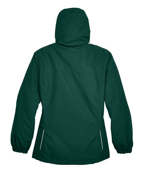 Core 365 78224 Ladies' Profile Fleece-Lined All-Season Jacket #color_FOREST