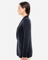 Devon & Jones DP462W Ladies' Perfect Fit Shawl Collar Cardigan #color_BLACK
