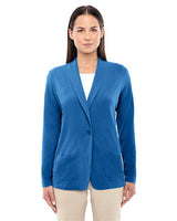 Devon & Jones DP462W Ladies' Perfect Fit Shawl Collar Cardigan #color_FRENCH BLUE