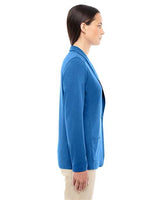 Devon & Jones DP462W Ladies' Perfect Fit Shawl Collar Cardigan #color_FRENCH BLUE