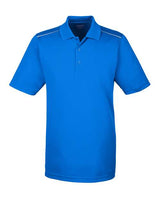 Core 365 88181R Men's Radiant Performance Piqu Polo withReflective Piping #color_TRUE ROYAL