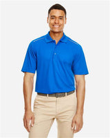 Core 365 88181R Men's Radiant Performance Piqu Polo withReflective Piping #color_TRUE ROYAL