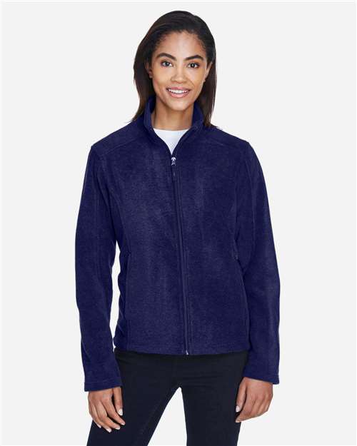 Core 365 78190 Ladies' Journey Fleece Jacket #color_CLASSIC NAVY