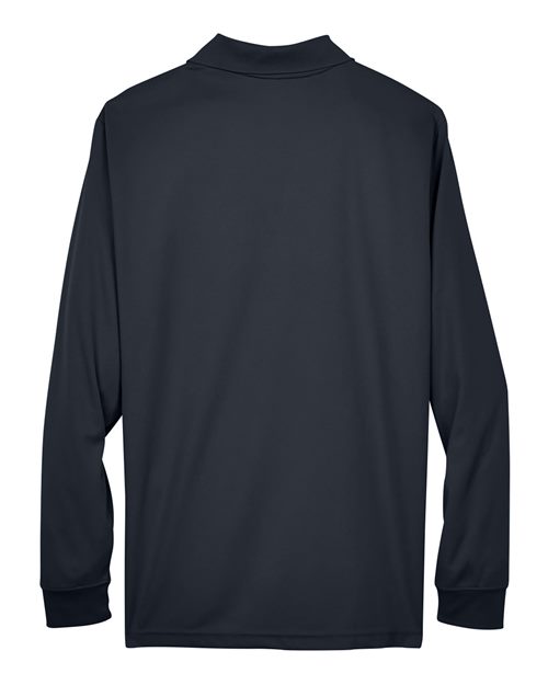 Core 365 88192T Men's Tall Pinnacle Performance Long-Sleeve Piqu Polo #color_CARBON