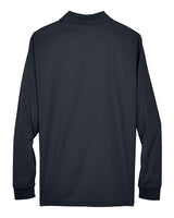 Core 365 88192T Men's Tall Pinnacle Performance Long-Sleeve Piqu Polo #color_CARBON