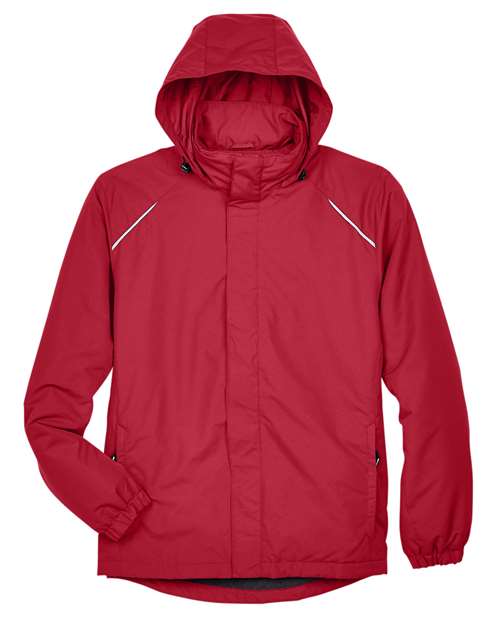 Core 365 88224 Men's Profile Fleece-Lined All-Season Jacket #color_CLASSIC RED