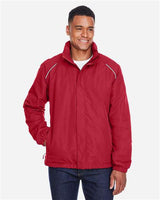 Core 365 88224 Men's Profile Fleece-Lined All-Season Jacket #color_CLASSIC RED