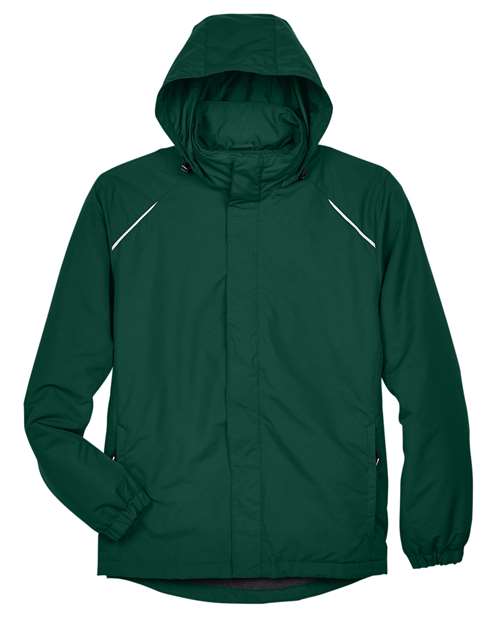 Core 365 88224 Men's Profile Fleece-Lined All-Season Jacket #color_FOREST