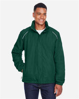 Core 365 88224 Men's Profile Fleece-Lined All-Season Jacket #color_FOREST