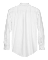 Devon & Jones D630 Men's Crown Woven Collection Solid Oxford #color_WHITE