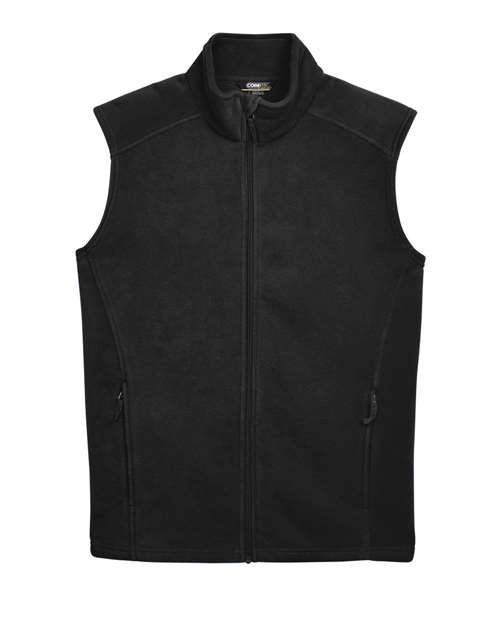 Core 365 88191T Men's Tall Journey Fleece Vest #color_BLACK