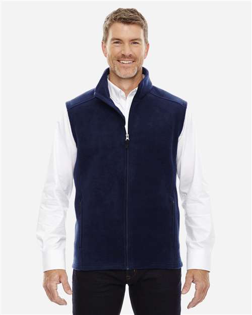 Core 365 88191T Men's Tall Journey Fleece Vest #color_CLASSIC NAVY