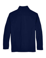 Core 365 88184T Men's Tall Cruise Two-Layer Fleece Bonded SoftShell Jacket #color_CLASSIC NAVY