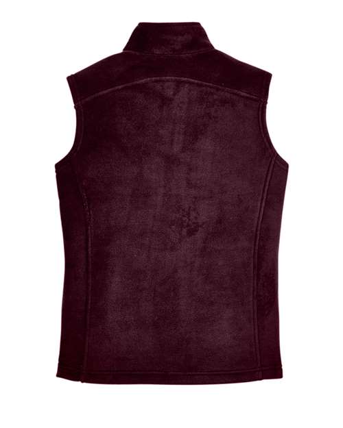 Core 365 78191 Ladies' Journey Fleece Vest #color_BURGUNDY