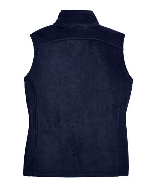 Core 365 78191 Ladies' Journey Fleece Vest #color_CLASSIC NAVY