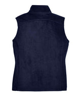 Core 365 78191 Ladies' Journey Fleece Vest #color_CLASSIC NAVY