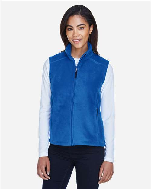 Core 365 78191 Ladies' Journey Fleece Vest #color_TRUE ROYAL