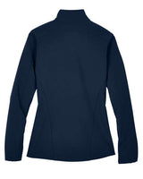 Core 365 78184 Ladies' Cruise Two-Layer Fleece Bonded SoftShell Jacket #color_CLASSIC NAVY