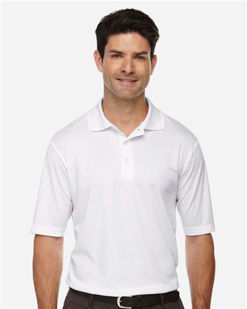Core 365 88181T Men's Tall Origin Performance Piqu Polo #color_WHITE