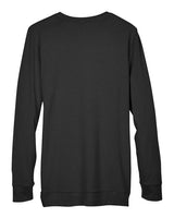 Devon & Jones DP181W Ladies' Perfect Fit Ribbon Cardigan #color_BLACK