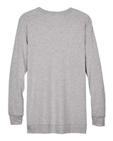 Devon & Jones DP181W Ladies' Perfect Fit Ribbon Cardigan #color_GREY HEATHER