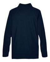 Devon & Jones DG440 Men's Stretch Tech-Shell Compass Quarter-Zip #color_NAVY