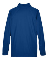 Devon & Jones DG440 Men's Stretch Tech-Shell Compass Quarter-Zip #color_TRUE ROYAL