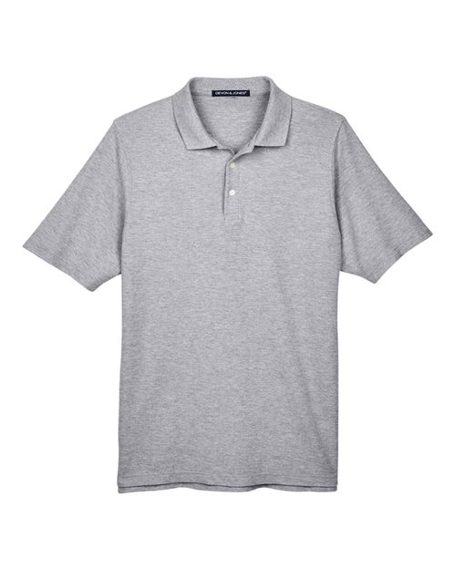 Devon & Jones DG150 Men's DRYTEC20 Performance Polo #color_GREY HEATHER