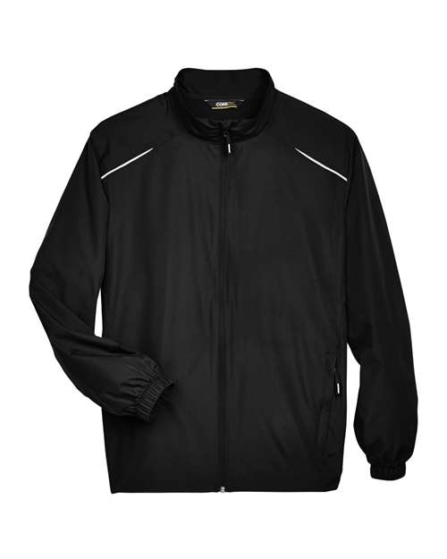 Core 365 88183T Men's Tall Motivate Unlined Lightweight Jacket #color_BLACK